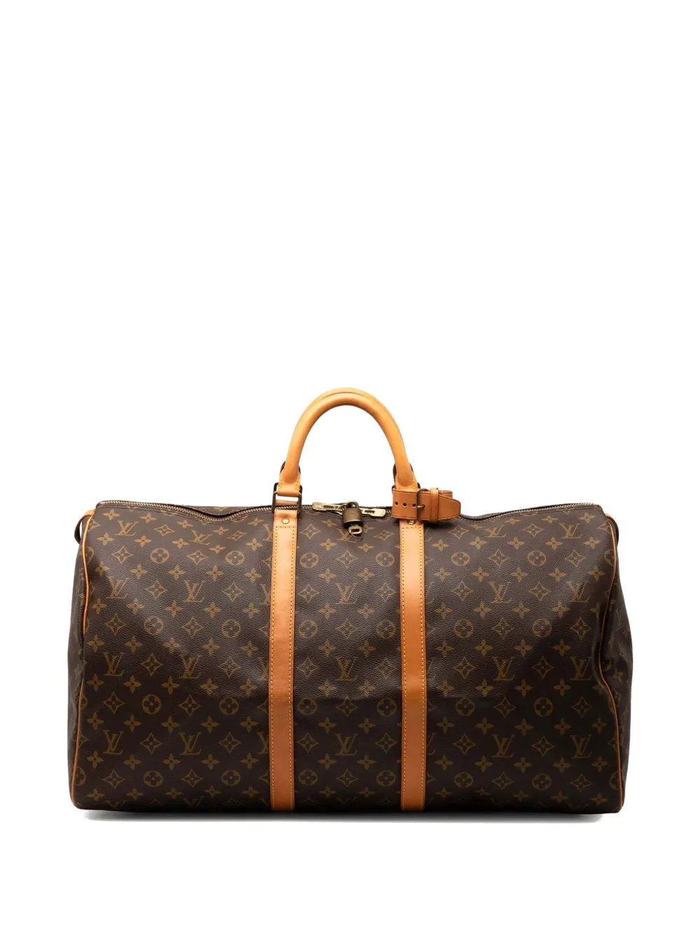 Louis Vuitton Pre-Owned 1990 Monogram Keepall 55 travel bag - Marrone