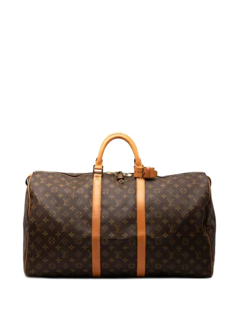 Louis Vuitton Pre-Owned 1990 Monogram Keepall 55 travel bag