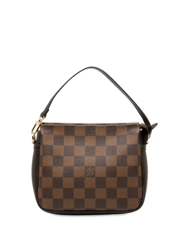 Louis Vuitton Pre-Owned 1998 Damier Ebene Trousse Pochette Handbag