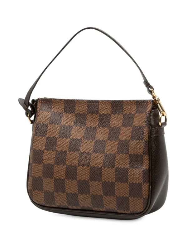 Louis Vuitton Pre-Owned 1998 Damier Ebene Trousse Pochette Handbag
