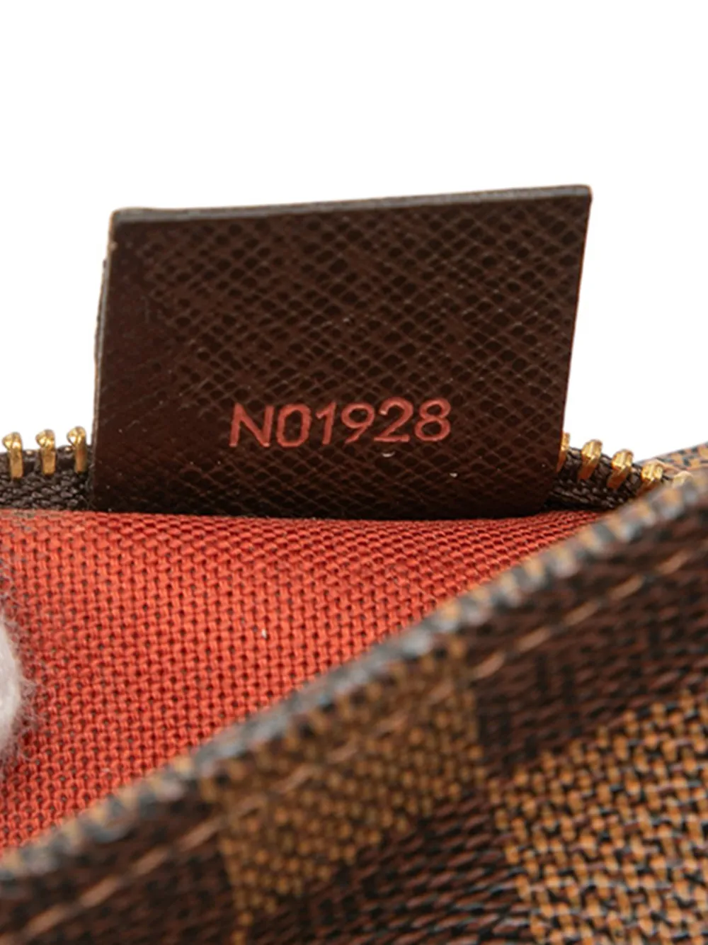 1998 Damier Ebene Trousse Pochette Handbag