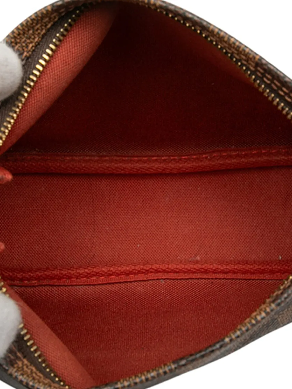 1998 Damier Ebene Trousse Pochette Handbag