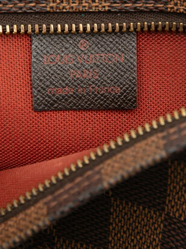 Louis Vuitton Pre-Owned 1998 Damier Ebene Trousse Pochette Handbag