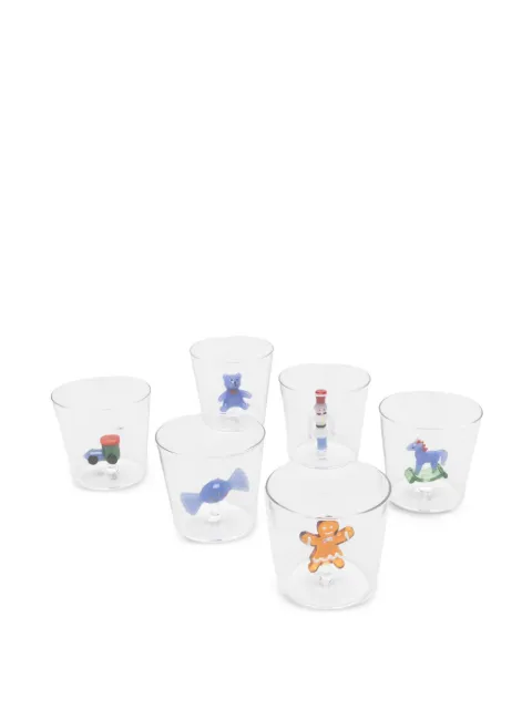Ichendorf Milano christmas 3D-detailing glasses (set of six)