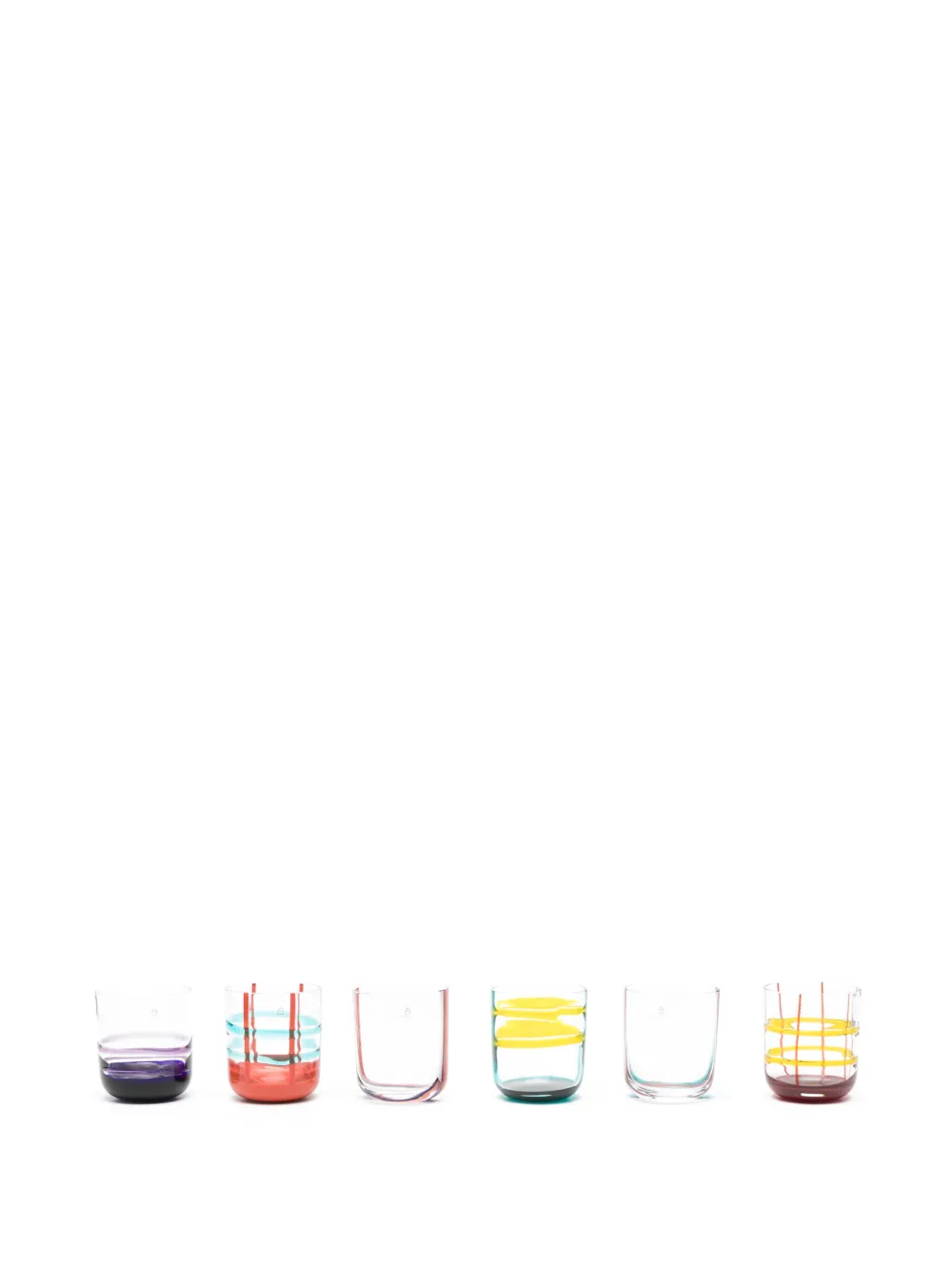 Ichendorf Milano Gesti glassses (set of six) - Bianco