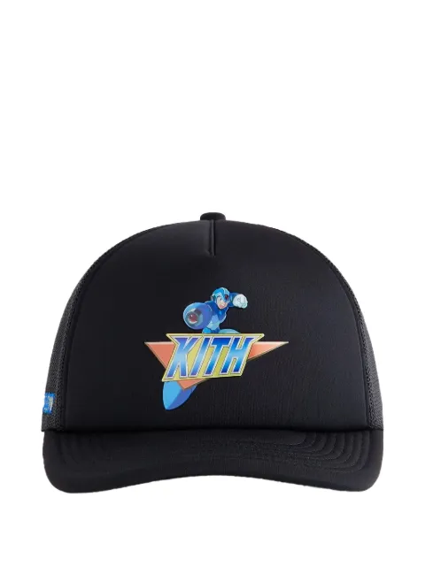 KITH x Capcom mega-man trucker cap hat