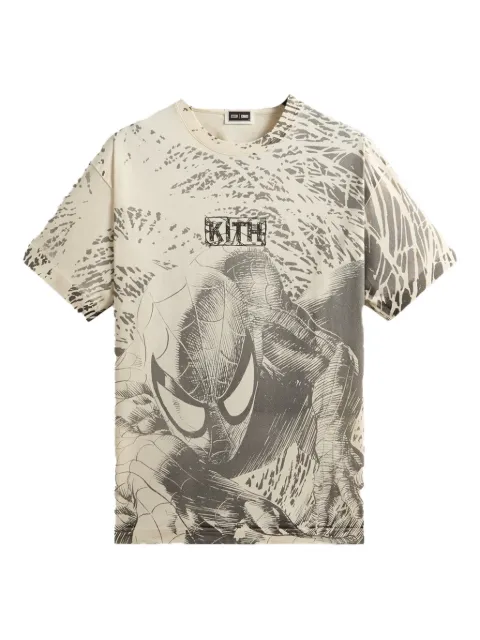 KITH x Marvel spiderman printed T-shirt