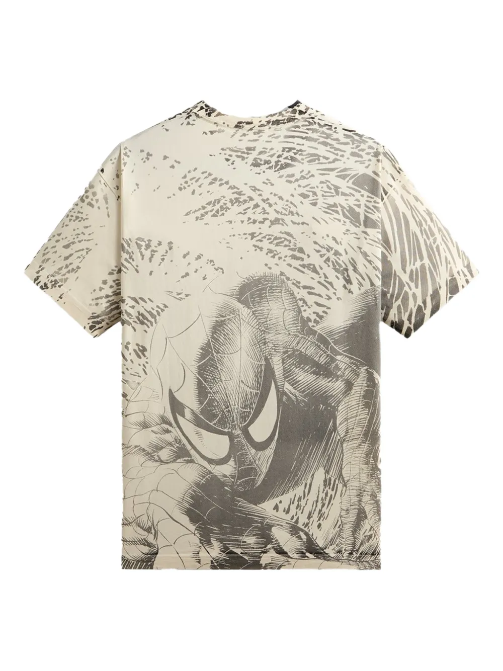 KITH x Marvel T-shirt met Spiderman print - Grijs
