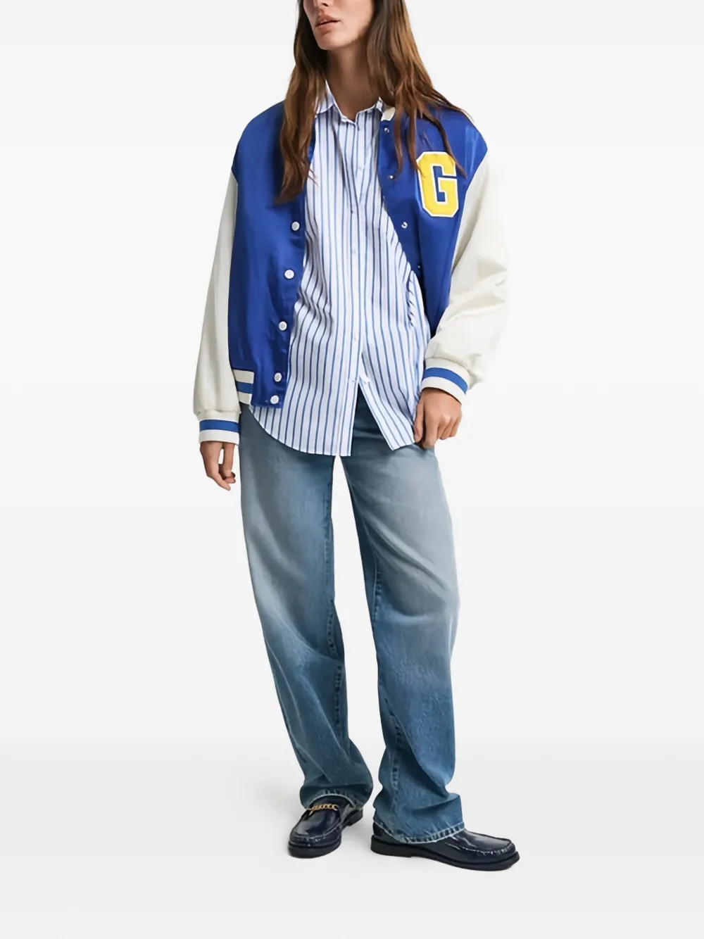 Gant Gestreept overhemd - Wit