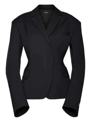 【Vaquera】21aw BLACK TUXEDO BLAZER Vaquera Pinstripe Blazer | Grey | FARFETCH