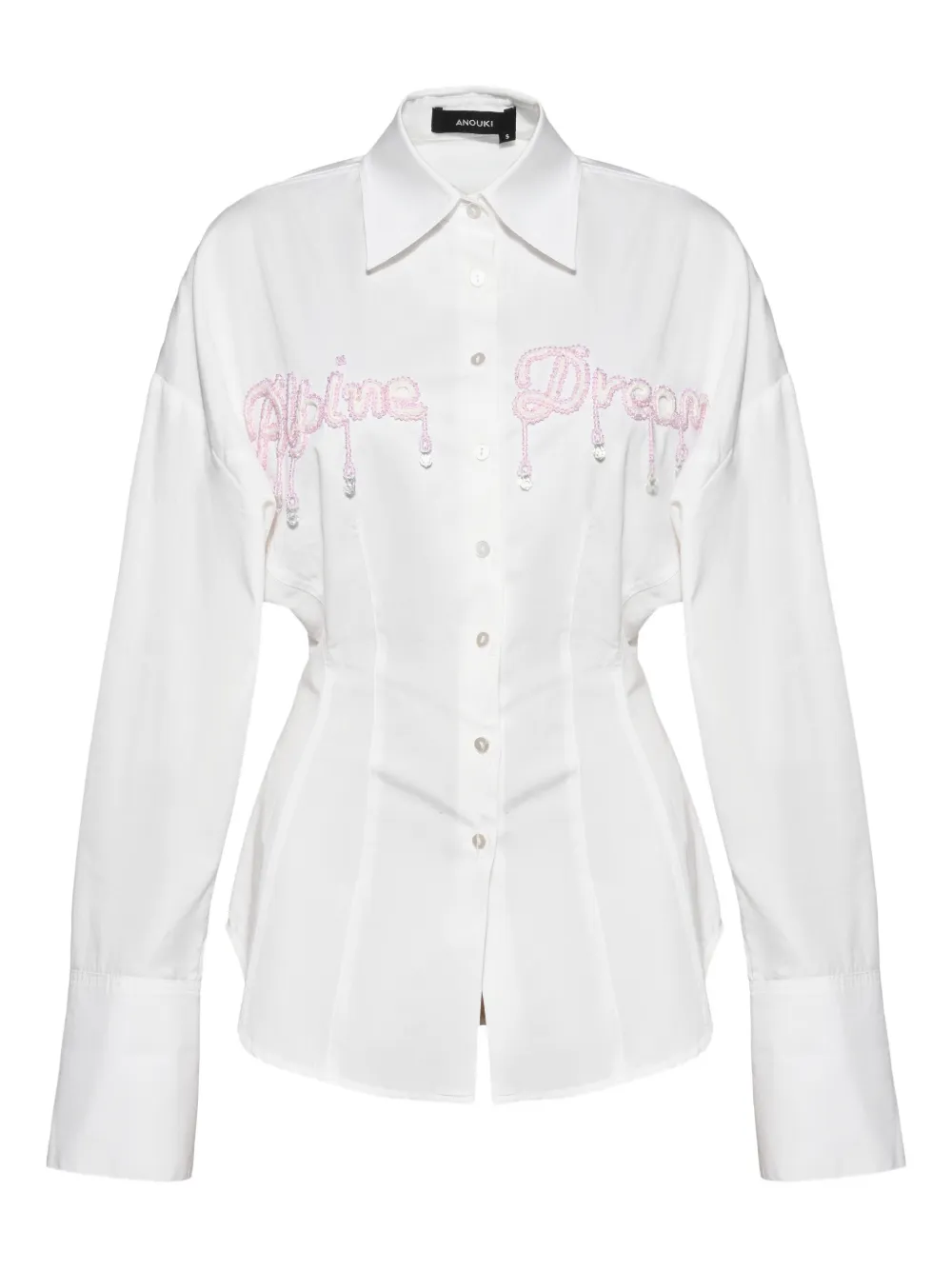 Anouki Embellished Shirt In White