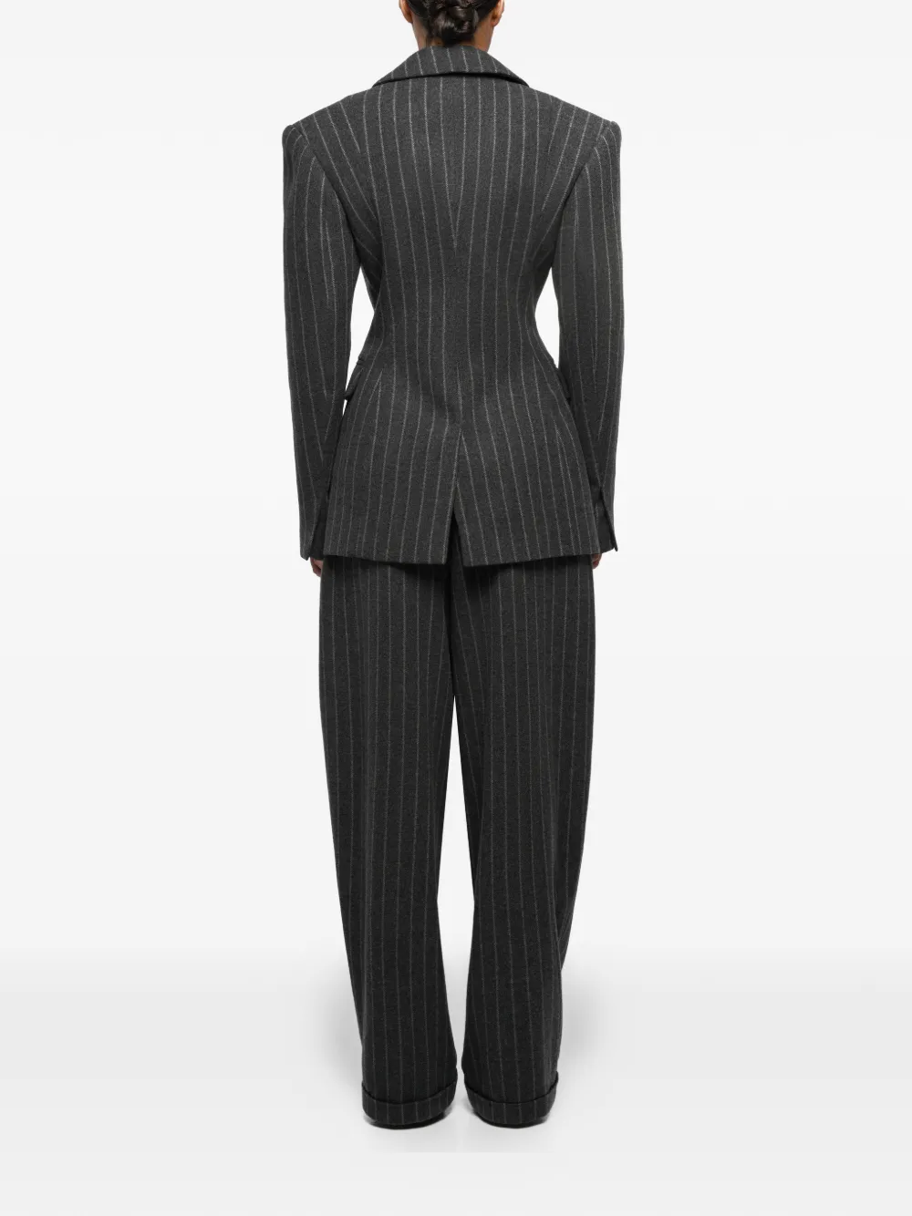  Anouki Pinstripe Trousers - Grey 