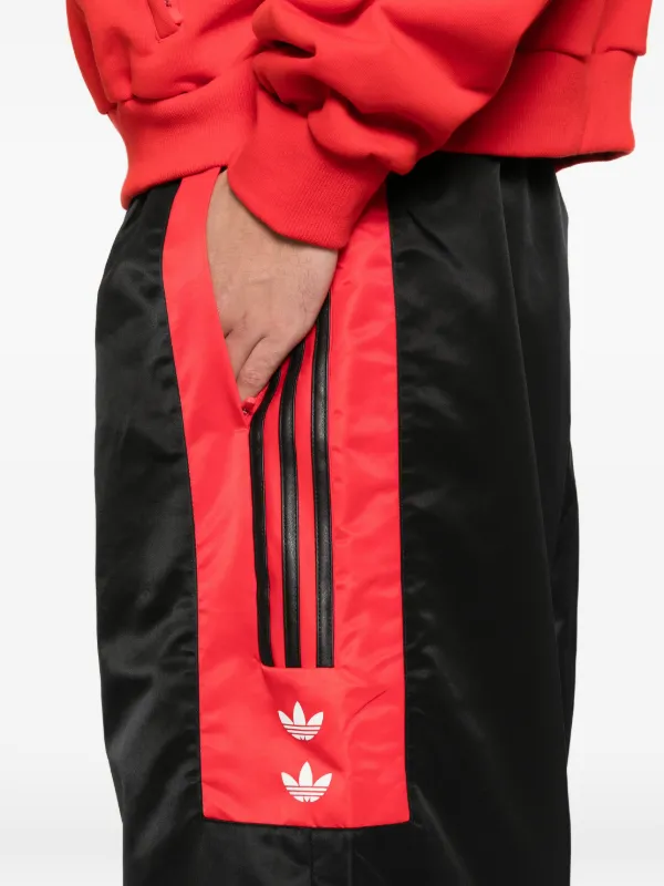 Adidas x Willy Chavaria コントラスト トラックパンツ | ブラック