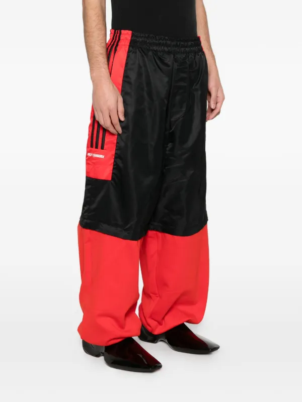 Adidas x Willy Chavaria コントラスト トラックパンツ | ブラック