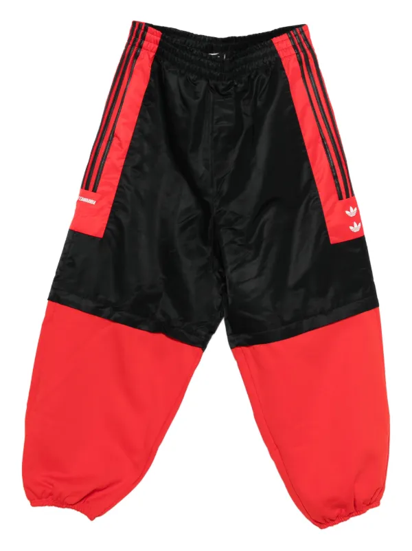 ウィリーチャバリア　 トラックパンツ ブラック レッド Adidas x Willy Chavaria コントラスト トラックパンツ | ブラック