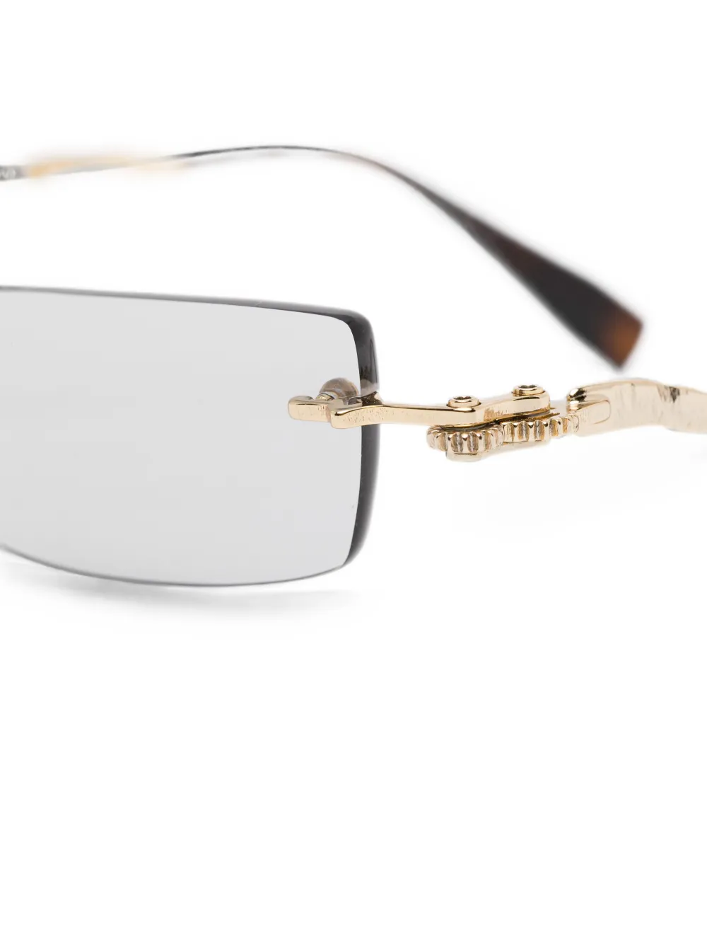 Kuboraum H41 zonnebril Goud