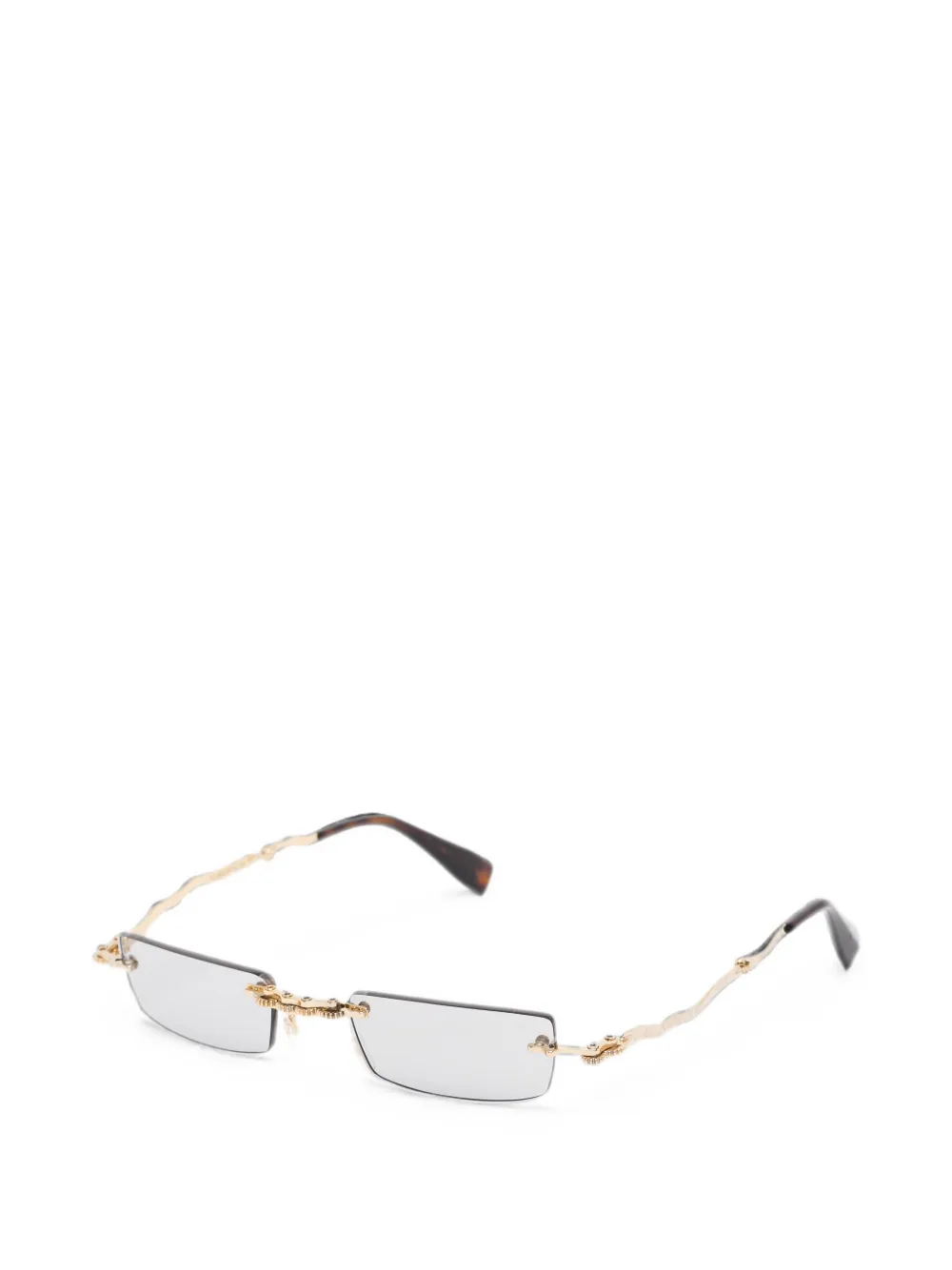 Kuboraum H41 zonnebril Goud