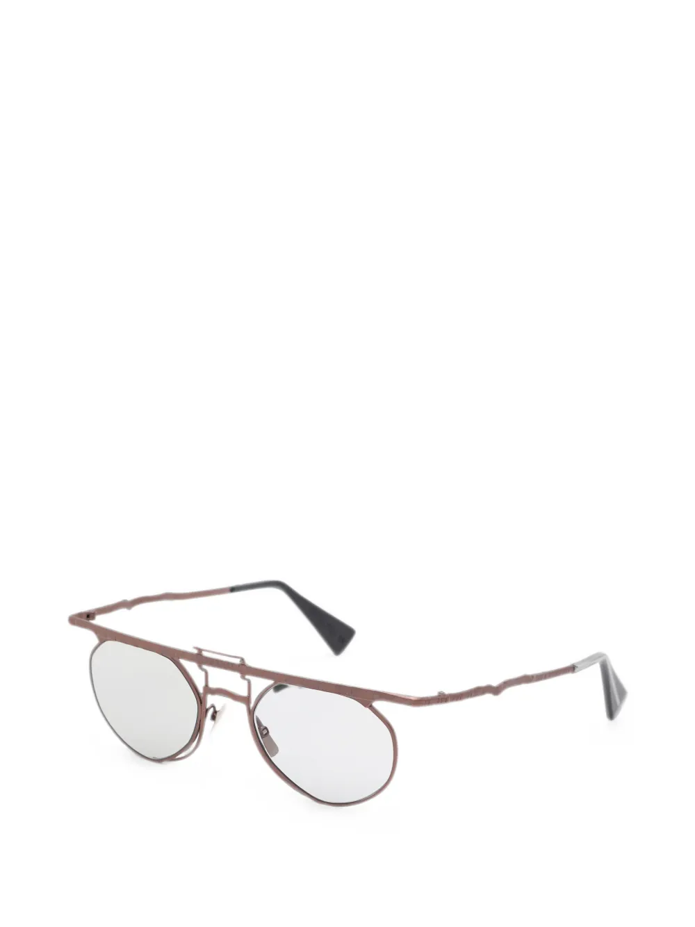 Kuboraum H55 zonnebril Beige