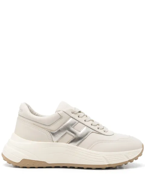 Hogan  Hi-Fi leather sneakers