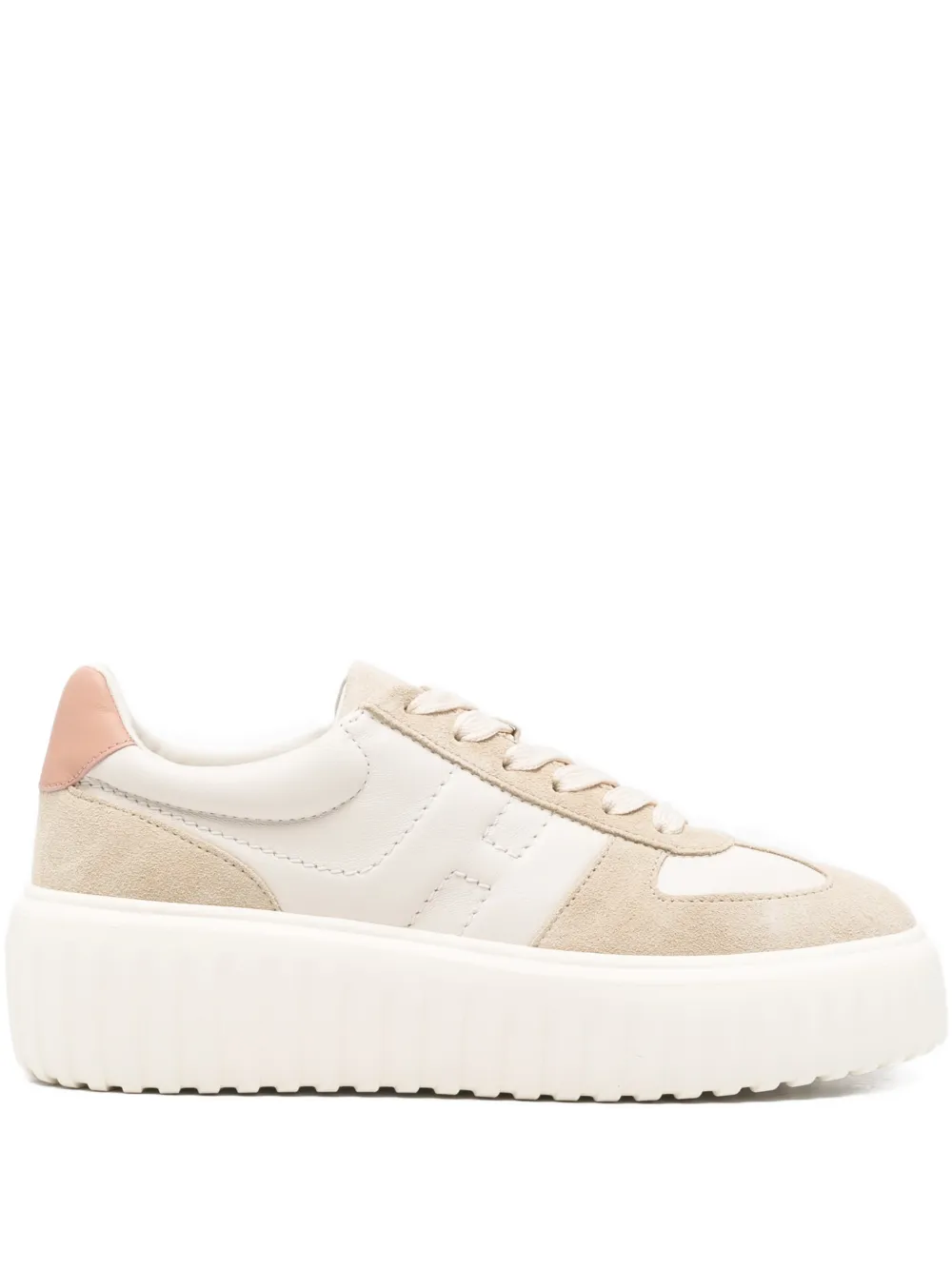 Hogan H-stripe platform sneakers | Neutrals | Image 1