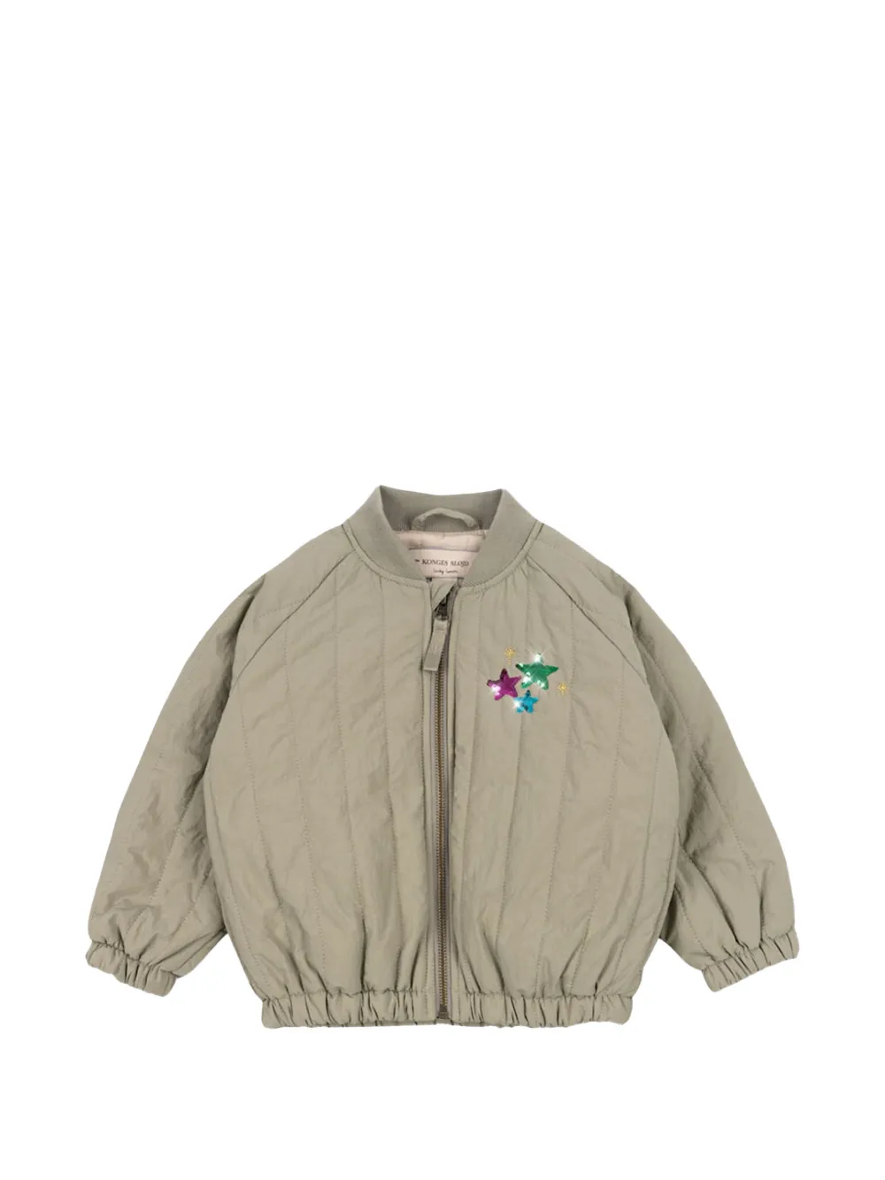 Konges Sløjd Juno sequin-embellished bomber jacket - Verde