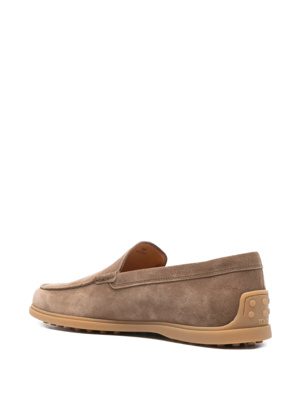 Tod's Suède loafers Bruin