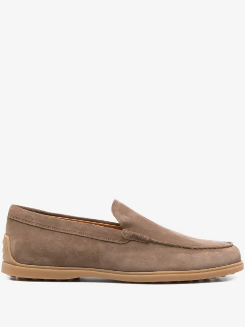 Tod's suede loafers