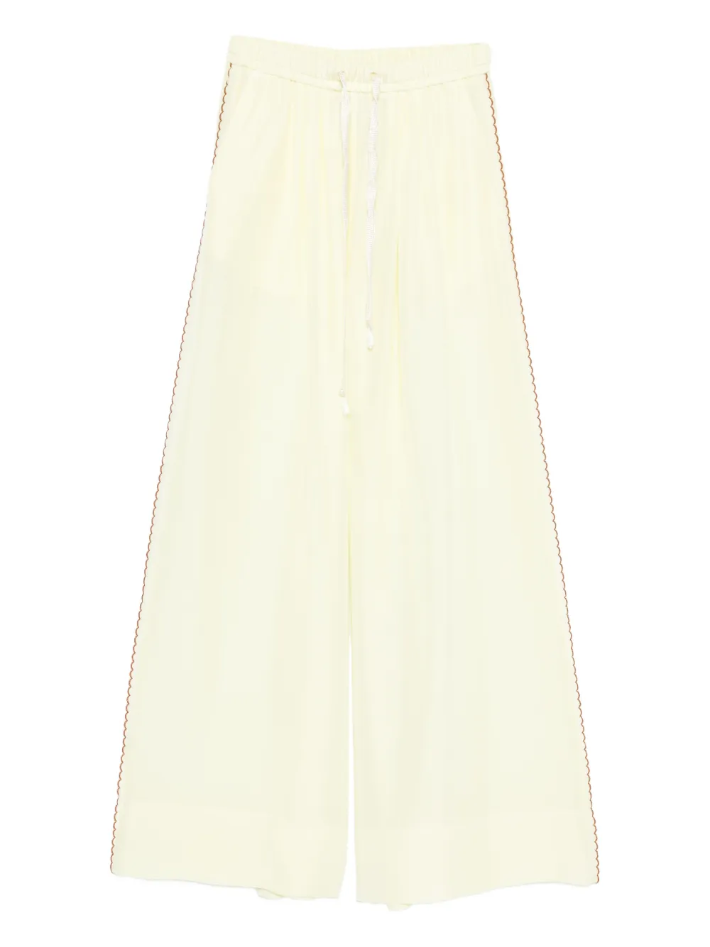 Forte Forte Pantaloni con orlo a smerlo - Toni neutri