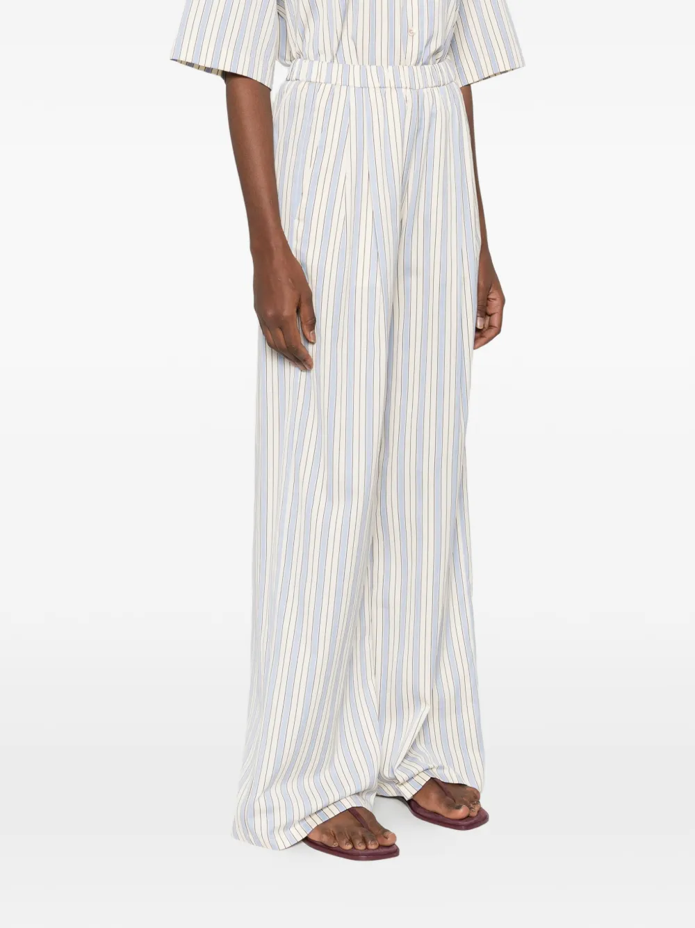  Forte Forte Striped Trousers - Neutrals 