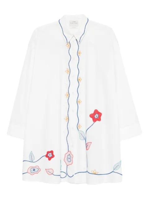 Forte Forte floral embroidered dress
