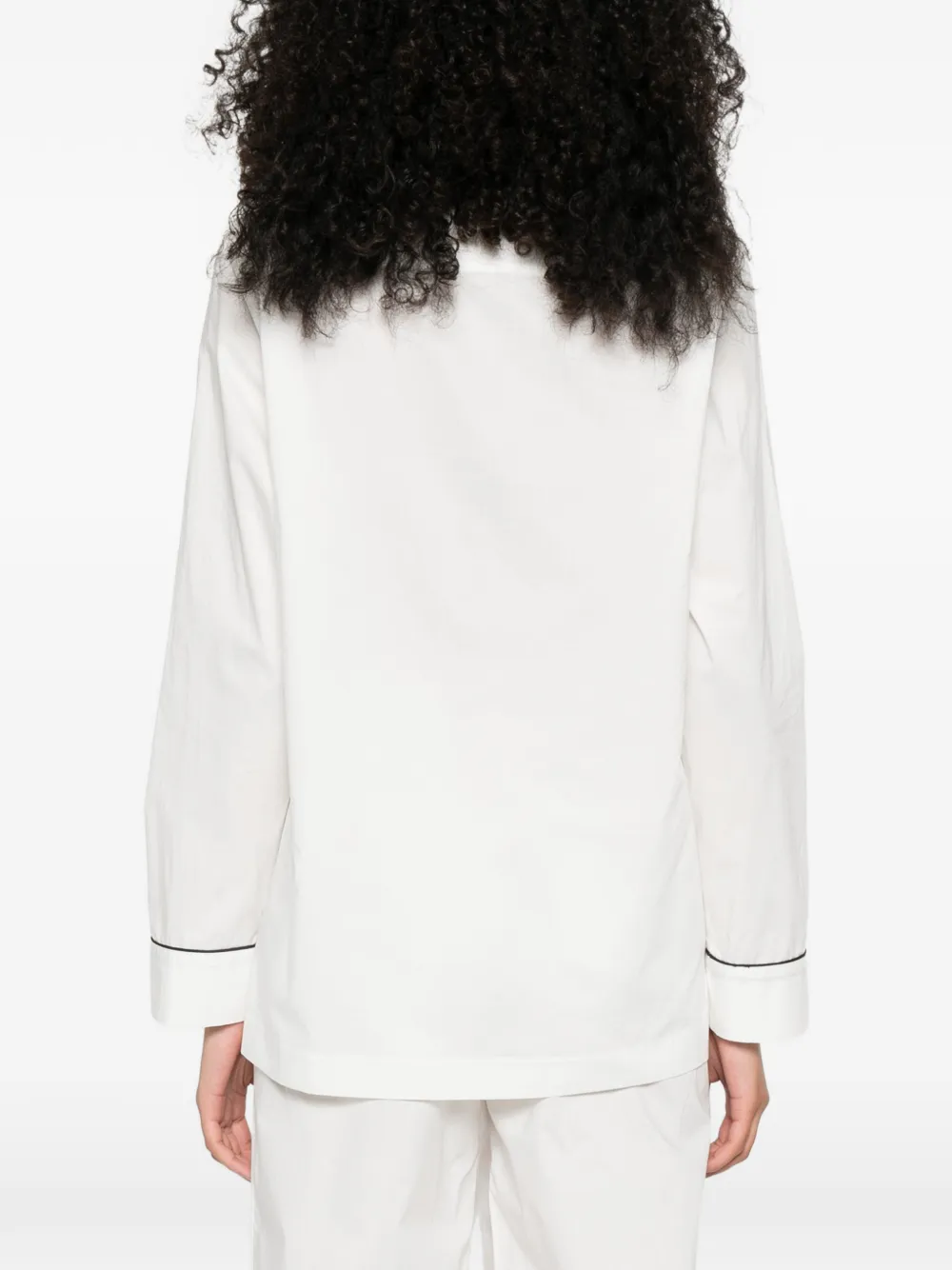 Trim Long-Sleeve Shirt