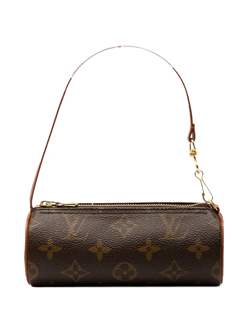 Louis Vuitton Pre-Owned 1980-2018 Monogram Papillon Pochette handbag - Marrone
