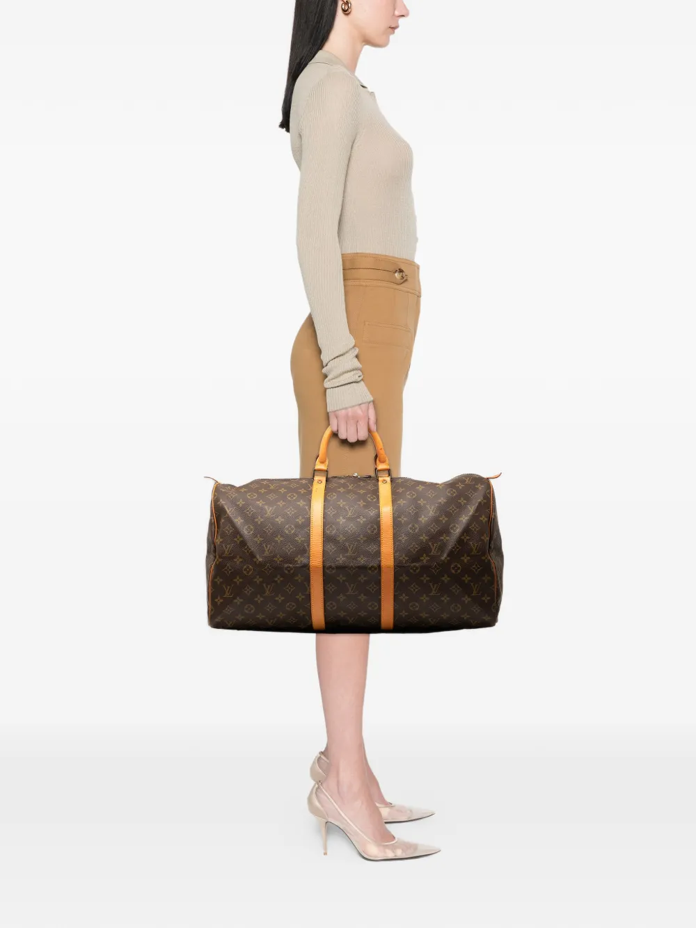 Louis Vuitton Pre-Owned bolsa de viaje Monogram Keepall 55 1984 | Estilos de archivo | Image 2