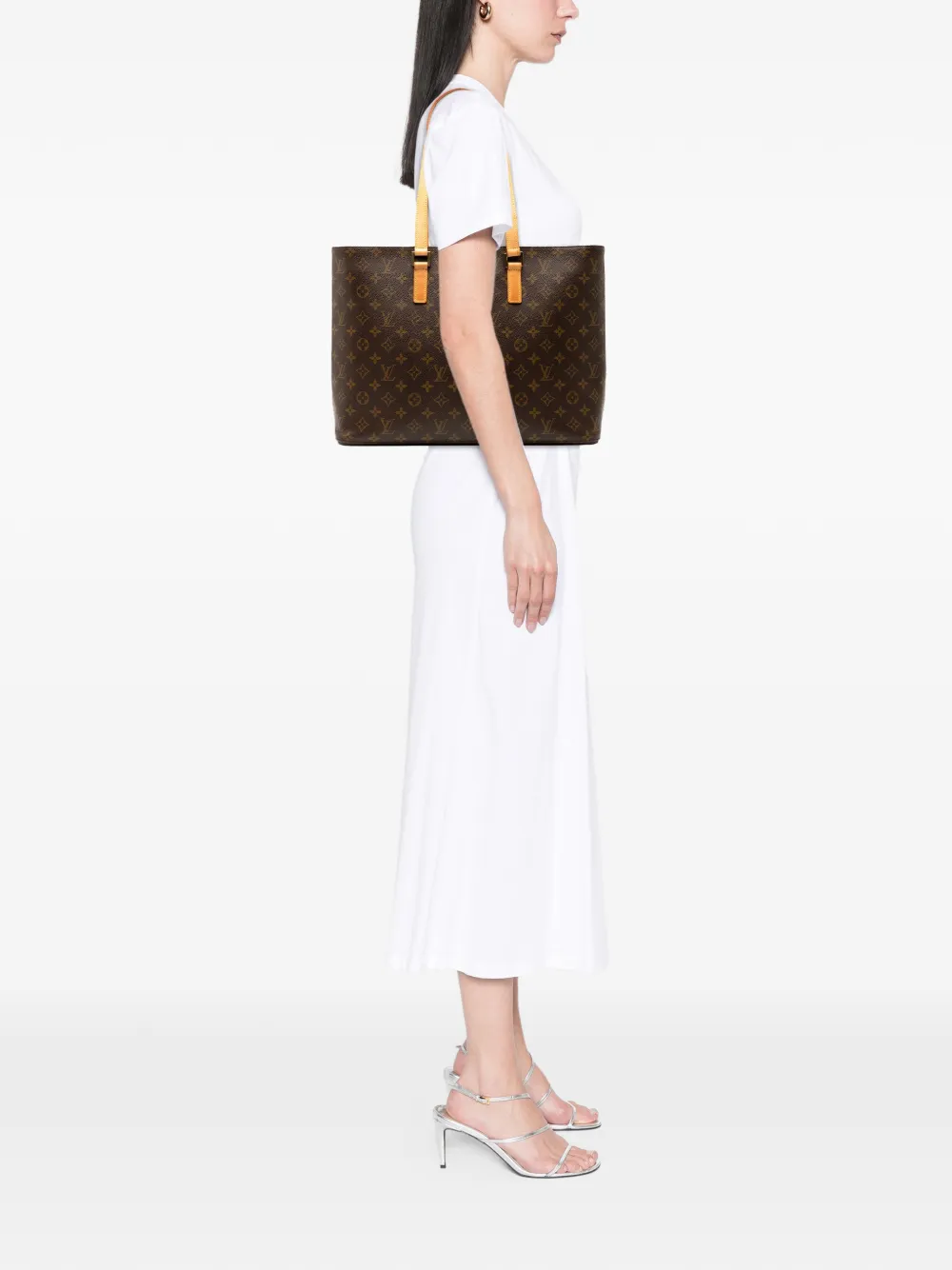 Louis Vuitton Pre-Owned 2002 Monogram Luco tote bag - Marrone