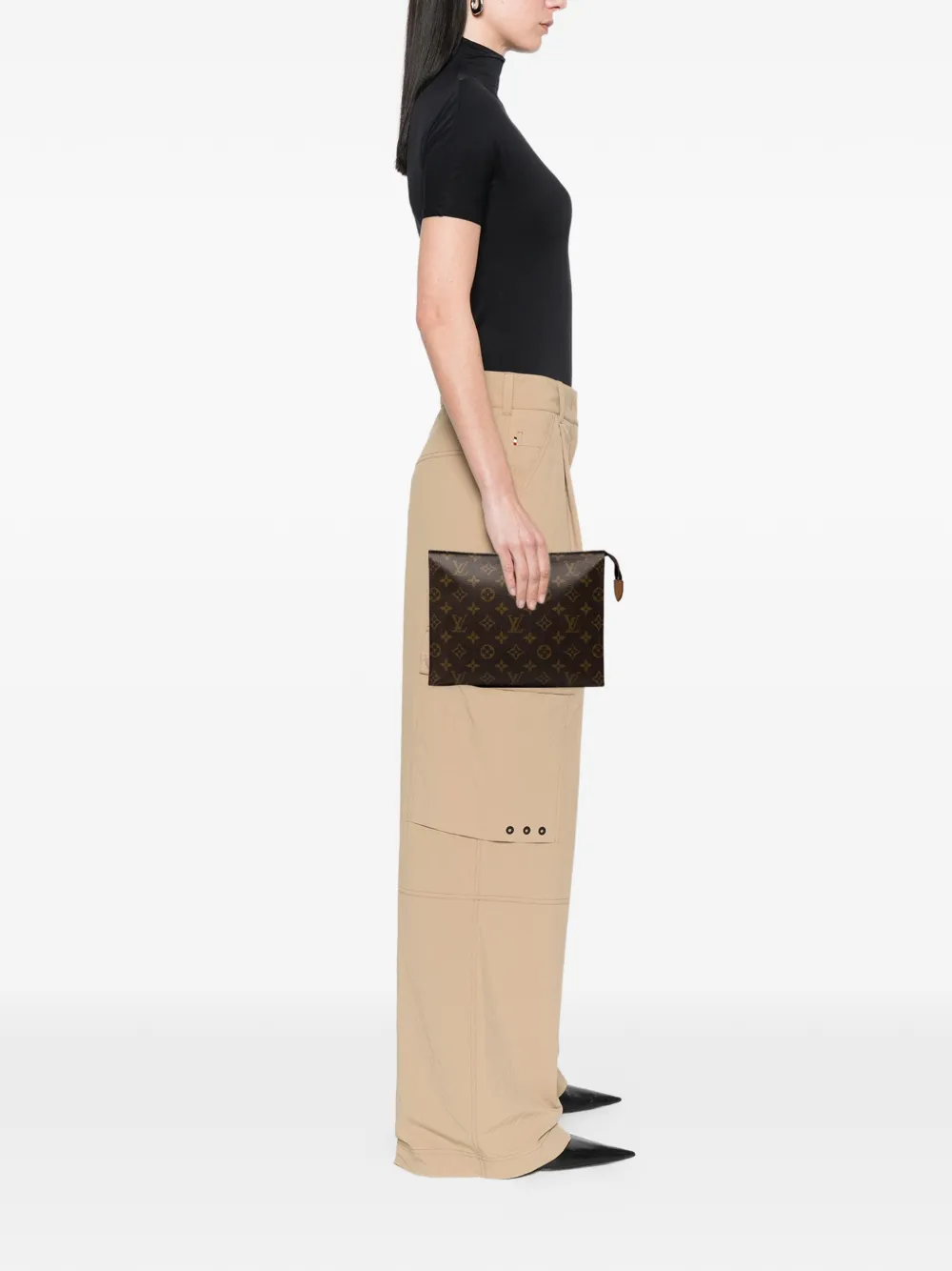 Louis Vuitton Pre-Owned 1999 Monogram Toiletry Pouch 26 clutch bag | Pre-Owned | Image 2