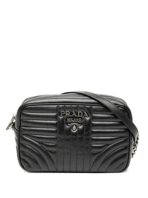 Prada Pre-Owned 2010-2020 Soft Calfskin Diagramme Camera Bag crossbody bag