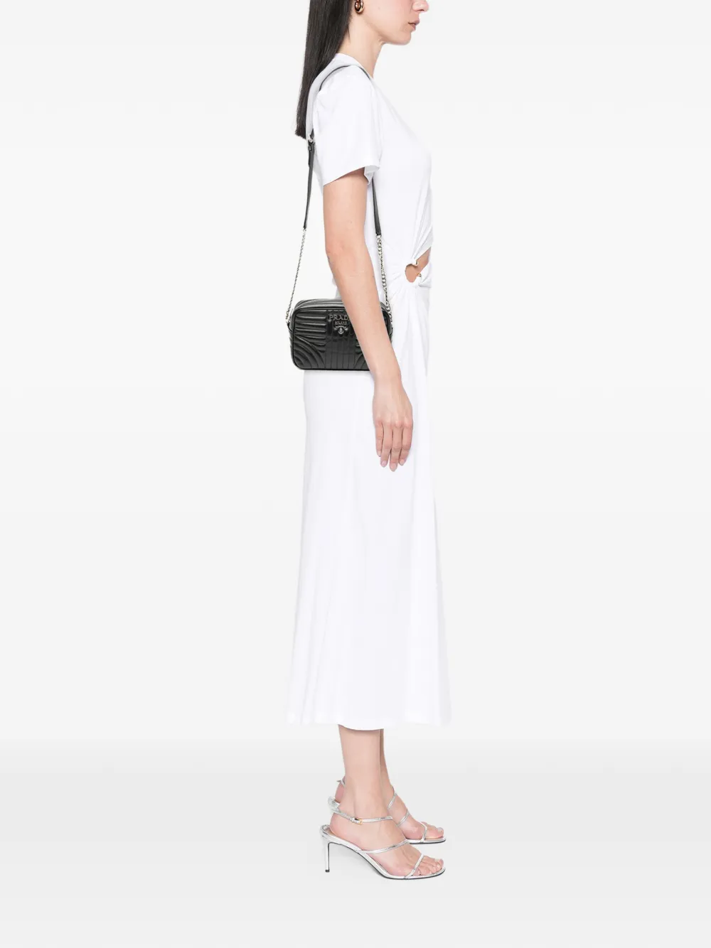 Prada Pre-Owned 2010-2020 Soft Calfskin Diagramme Camera Bag crossbody bag | Pre-Owned | Image 2