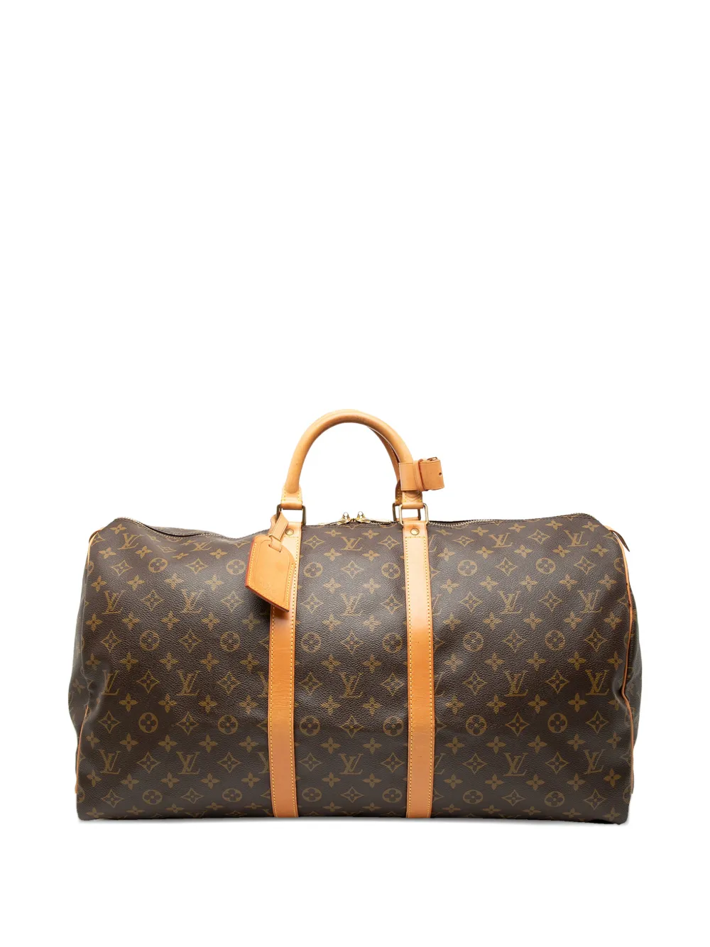 Louis Vuitton Pre-Owned 1992 Monogram Keepall 55 travel bag | Brown | Image 1