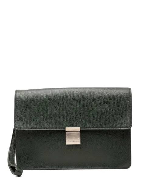 Louis Vuitton Pre-Owned 2005 Taiga Selenga clutch bag