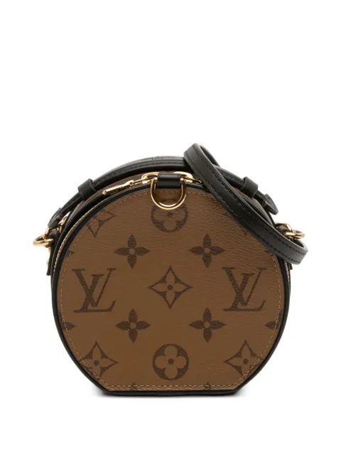 Louis Vuitton Pre-Owned 2021-2025 Monogram Reverse Mini Boite Chapeau satchel