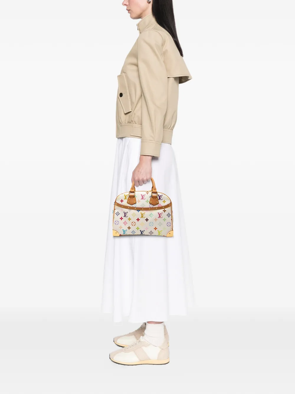 Louis Vuitton Pre-Owned 2005 Monogram Multicolore Trouville handbag - Bianco