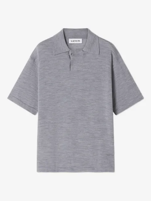 Lanvin Poloshirt mit Knopfleiste