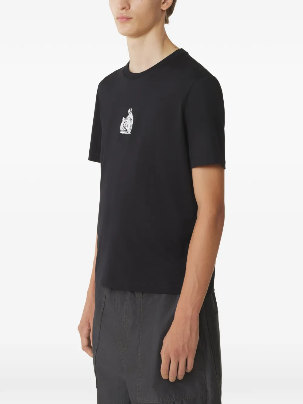  Lanvin Graphic-print T-shirt - Black 