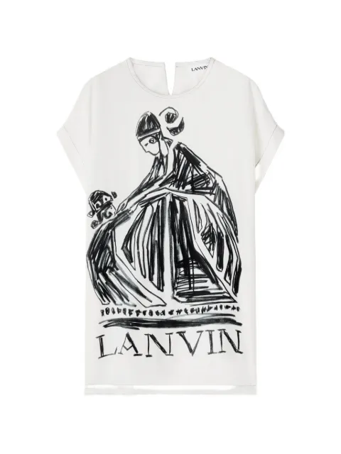 Lanvin Mother And Daughter printed T-shirt