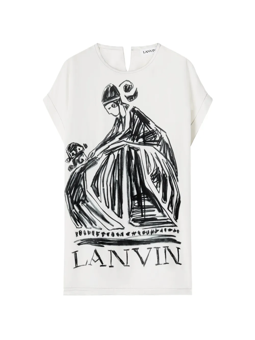 Lanvin Mother And Daughter printed T-shirt