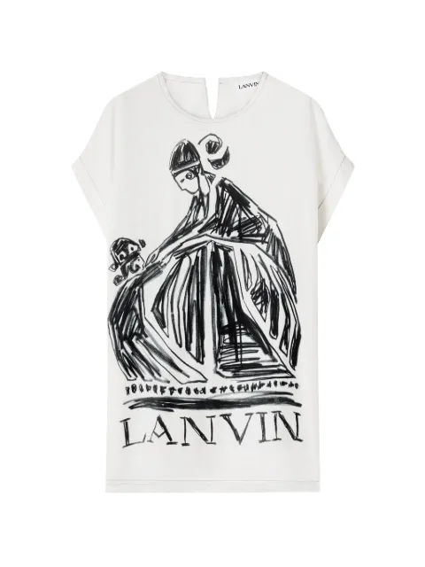 Lanvin Mother And Daughter printed T-shirt