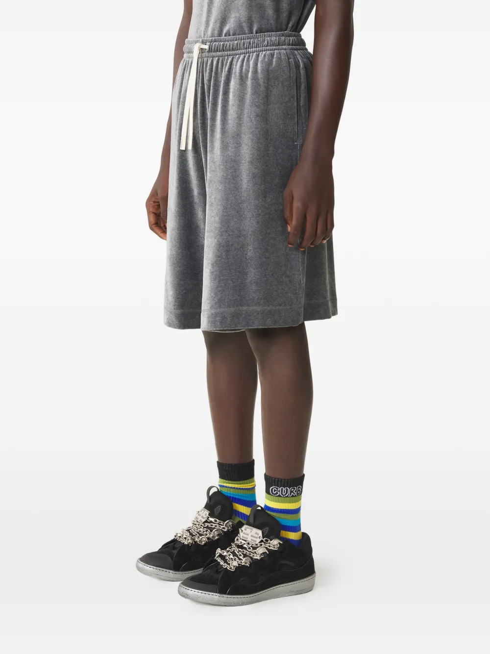  Lanvin Drawstring Shorts - Grey 