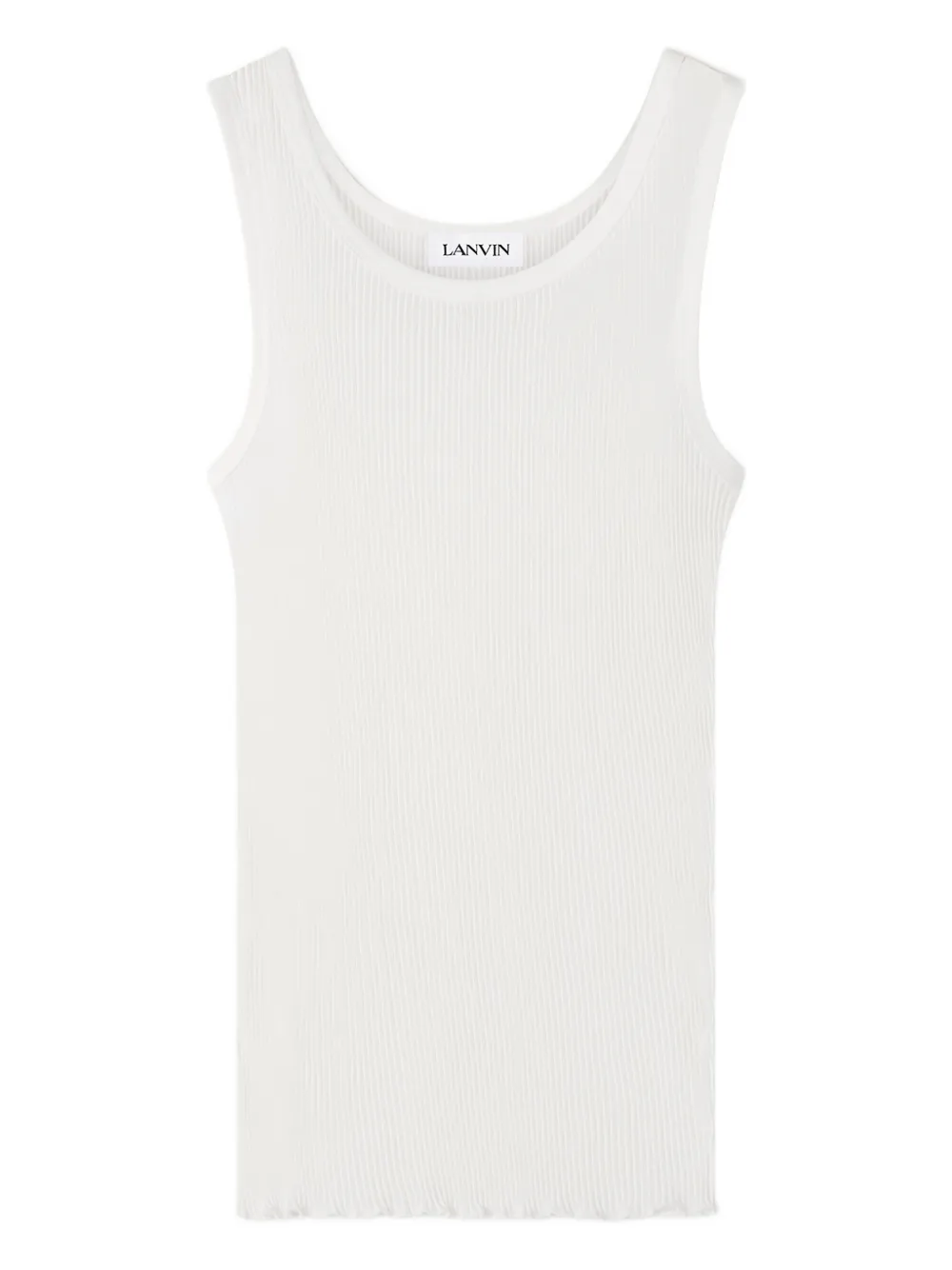 Lanvin Top a coste - Bianco