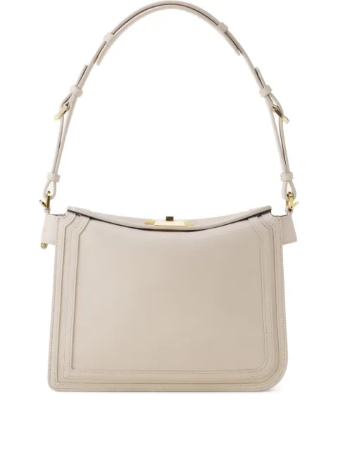 Lanvin geometric lock shoulder bag