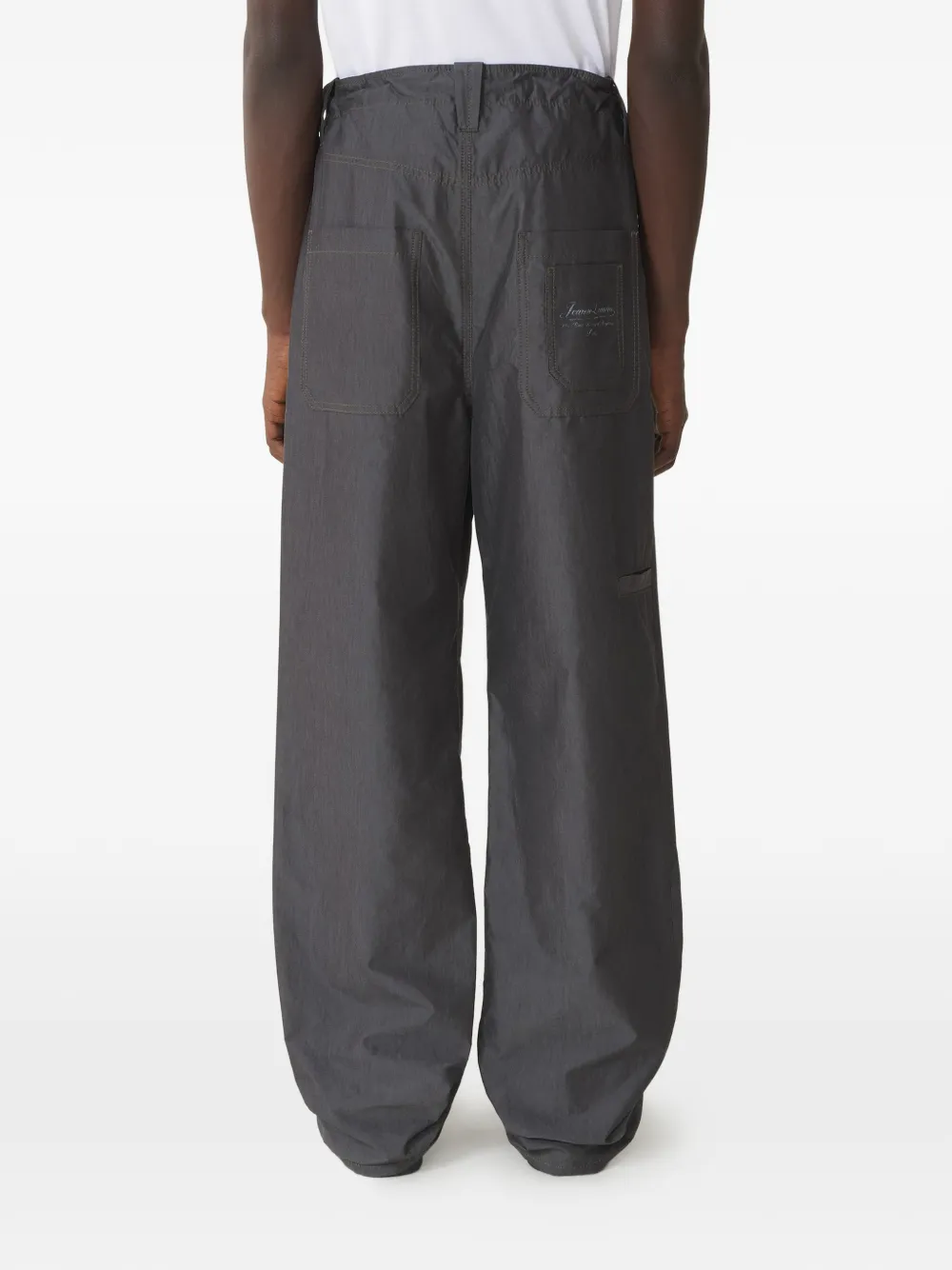 Lanvin Broek met trekkoord Grijs